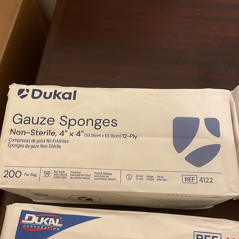 Dukal Gauze Sponges Medical Healthcare Item